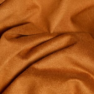 Shiny Brown Textured Fabric