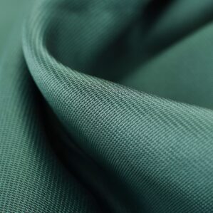 Elegant Green Satin Fabric