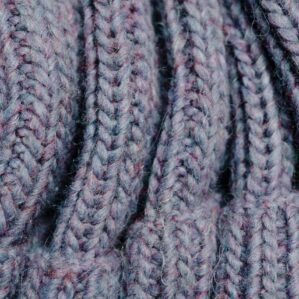 Hand-Knitted Wool Fabric