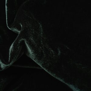 Luxurious Black Velvet Fabric