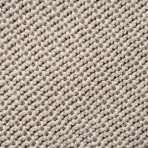 Intricate Beige Wool Knitted Fabric