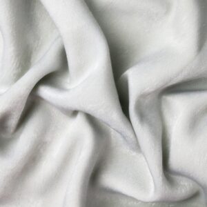 Elegant Silver Satin Fabric