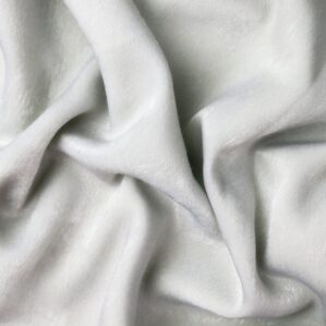 Elegant Silver Satin Fabric